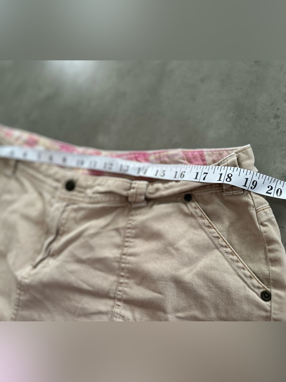 Cherokee Tan Utility Shorts | High Rise - Picture 9 of 14